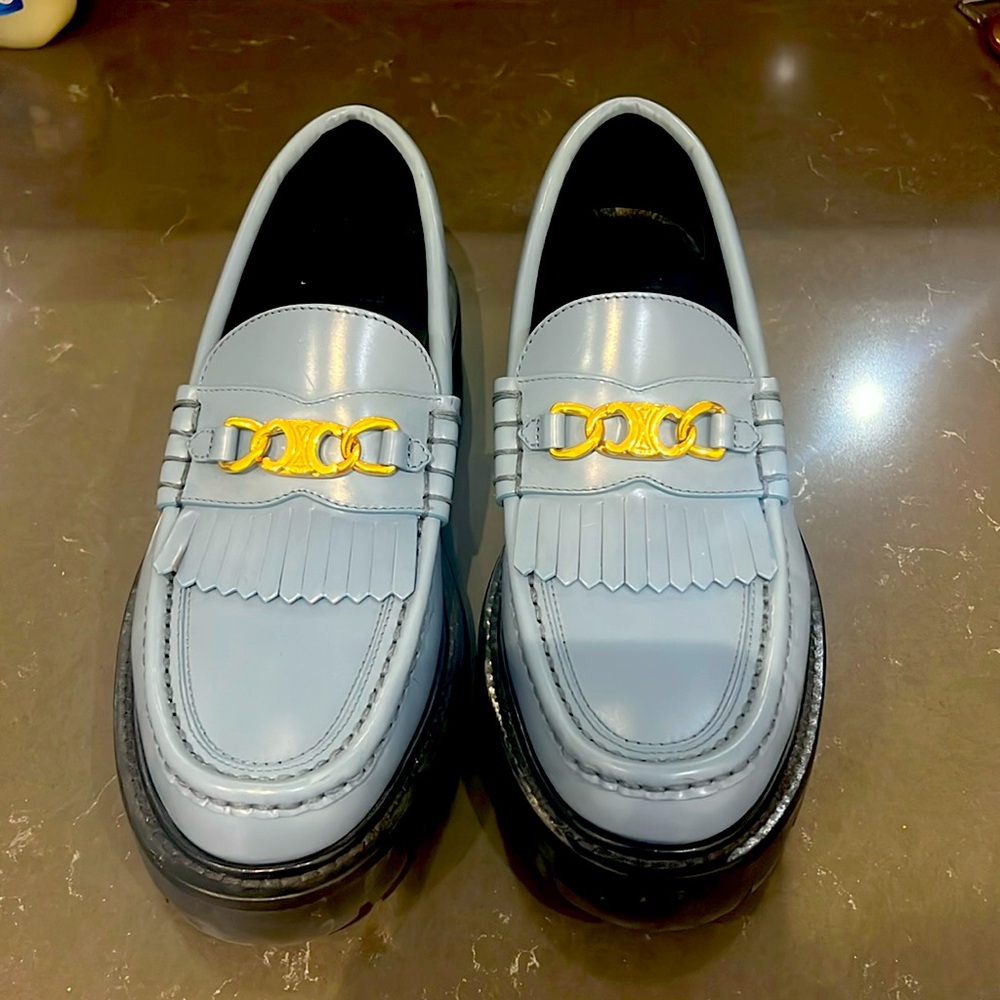 Celine Platform Loafers